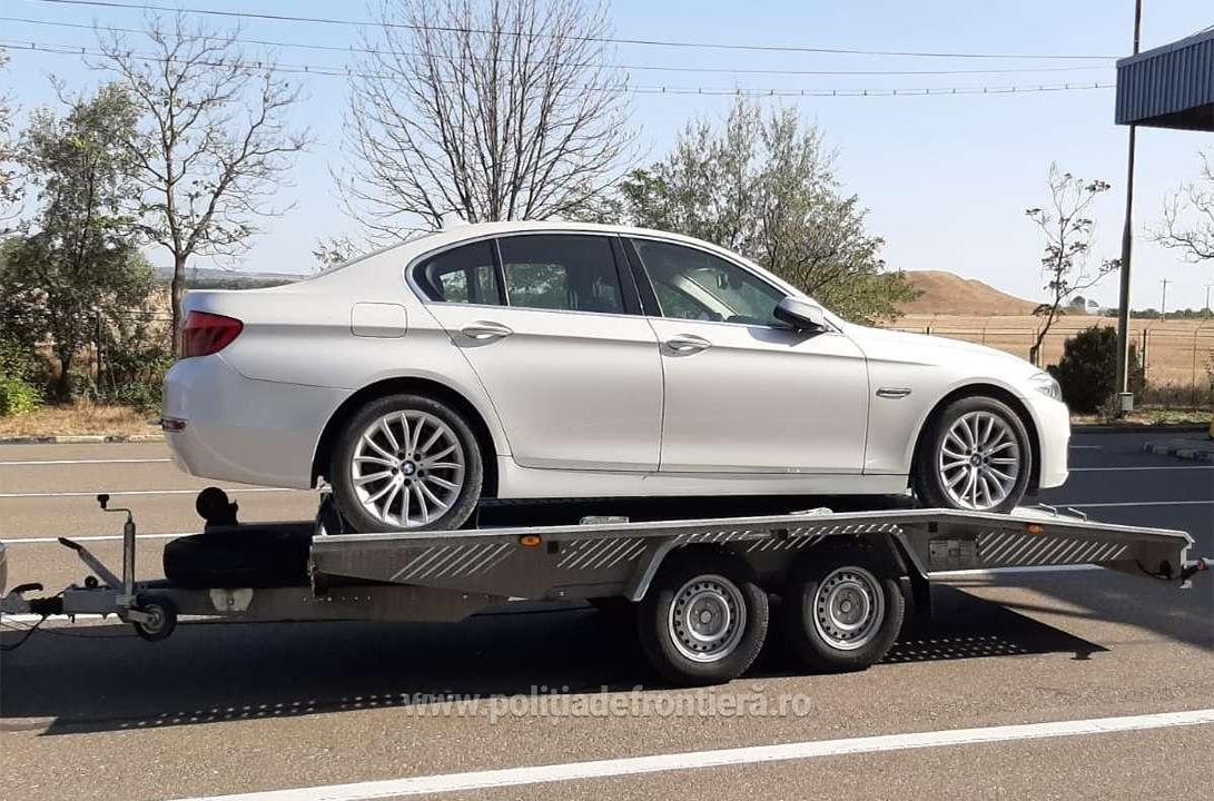 У молдаванина в Румынии изъяли BMW, разыскиваемый властями Италии