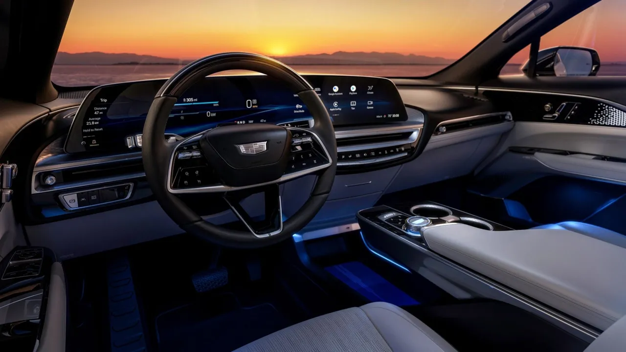 Первый электромобиль Cadillac выходит на европейский рынок