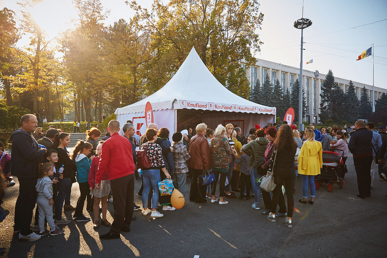Kaufland: Кишиневцы провели День Города вместе с нами ®