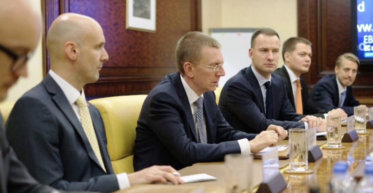 Плахотнюк провел встречу с министром иностранных дел Латвии