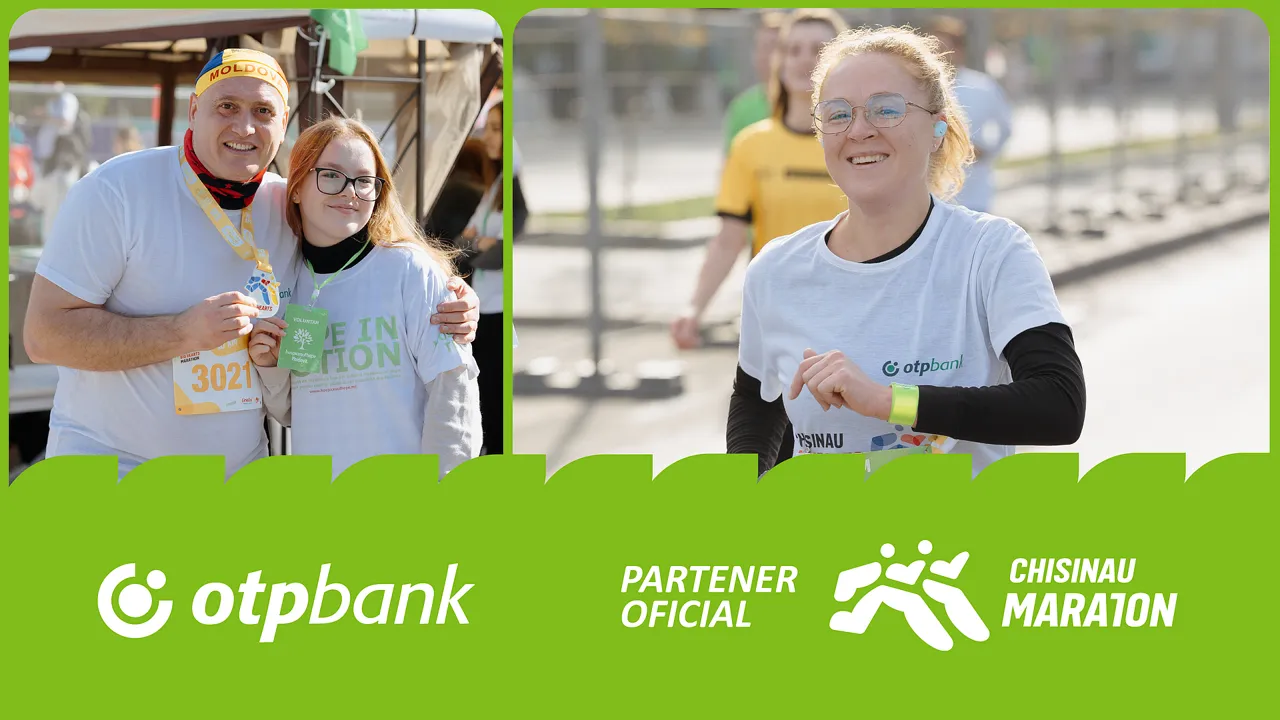 OTP Bank – 10 лет с Chisinau Marathon