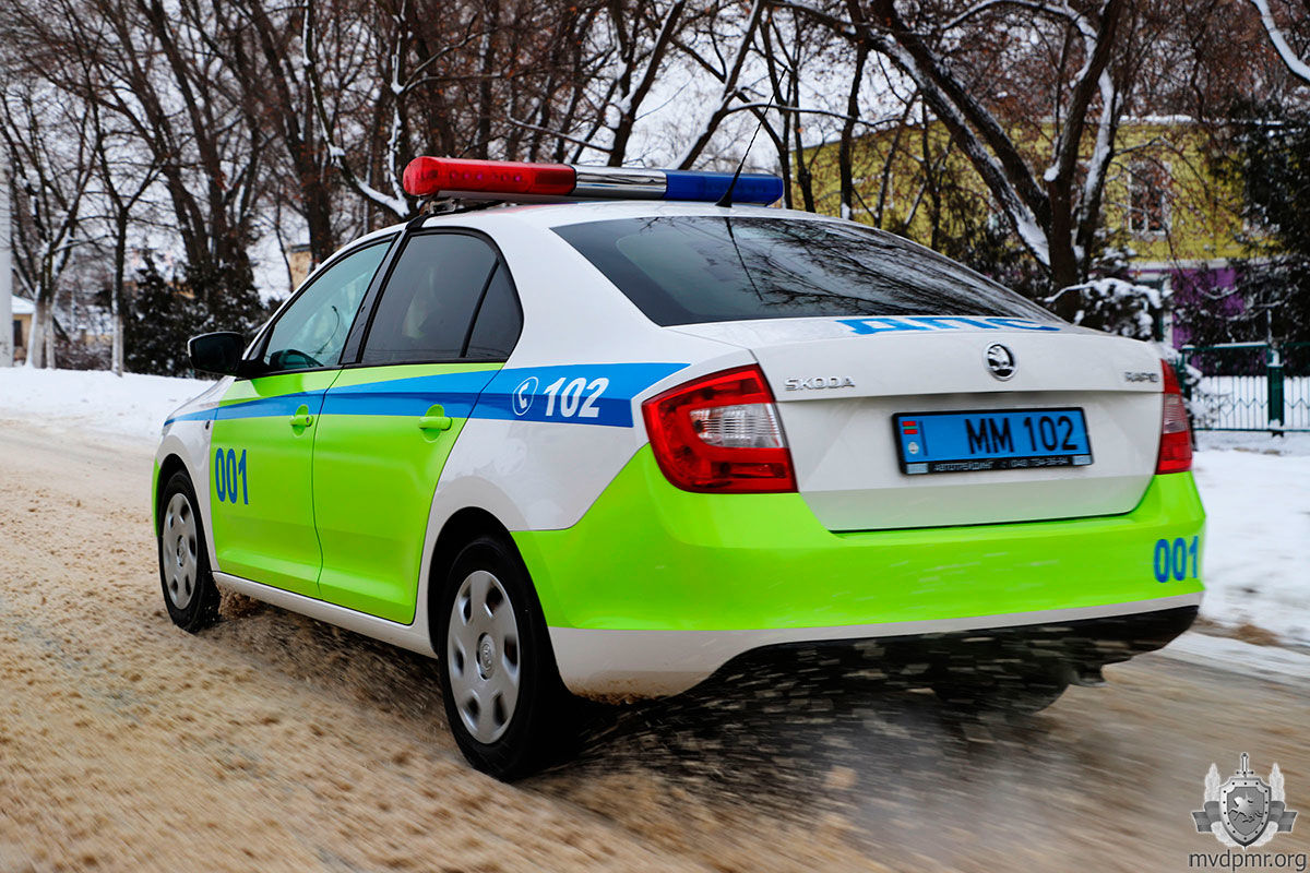 Обновленные автомобили ГАИ начали ездить в Тирасполе