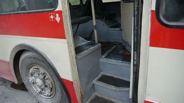 В центре Кишинева загорелся троллейбус с пассажирами