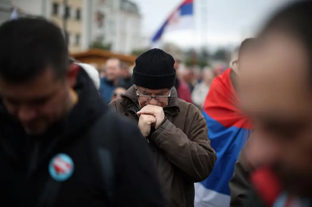 В Сербии тысячи граждан вышли на антиправительственные протесты