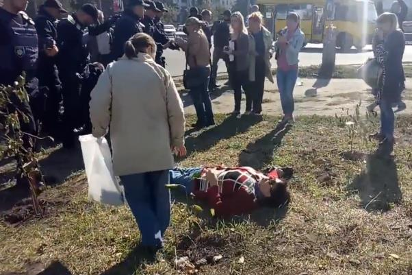 В Киеве произошли столкновения между активистами и полицией
