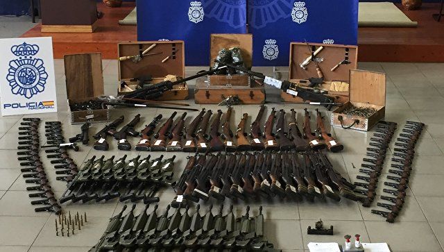 В Испании нашли предназначавшееся боевикам оружие, способное сбить самолет