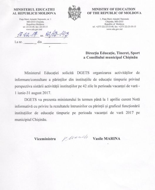 Vacanța grădinițelor în lunile de vară: Ministerul vine cu precizări, părinții au inițiat o petiție