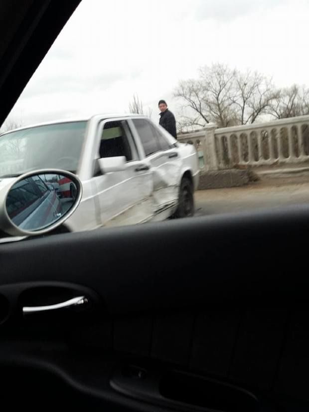 В столице столкнулись четыре автомобиля, пострадавших нет