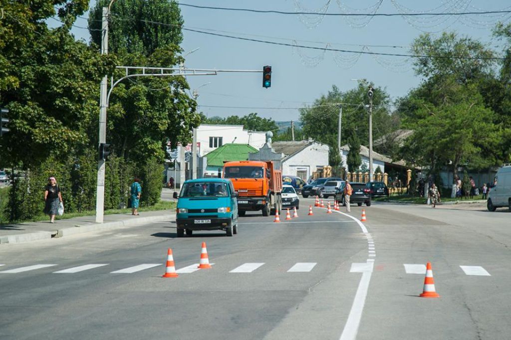 Оргеев готовится ко Дню Независимости: на всех улицах обновлена дорожная разметка