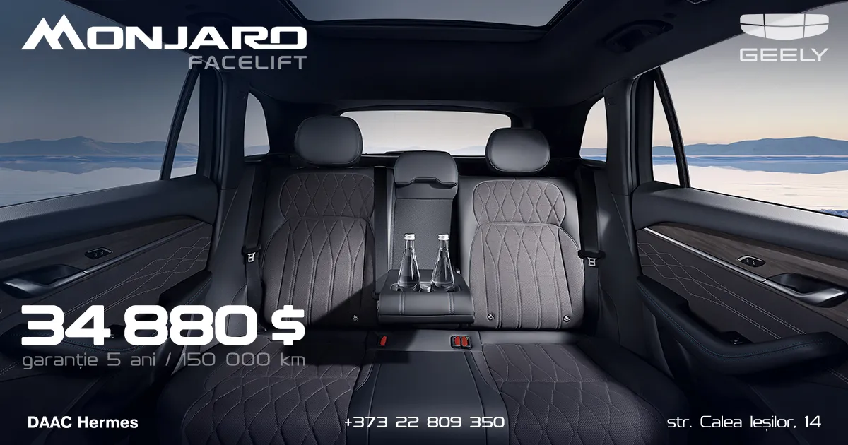 Geely Monjaro - Liderul absolut al vânzărilor în segmentul crosoverelor de nouă generație