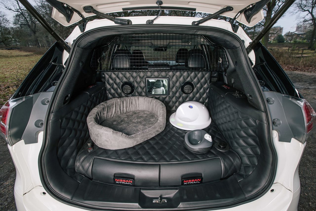 Nissan создал концепт-кар для собак X-Trail 4Dogs