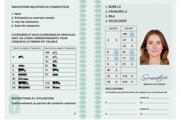 Moldova va introduce un nou permis de conducere internațional cu o categorie pentru mopede