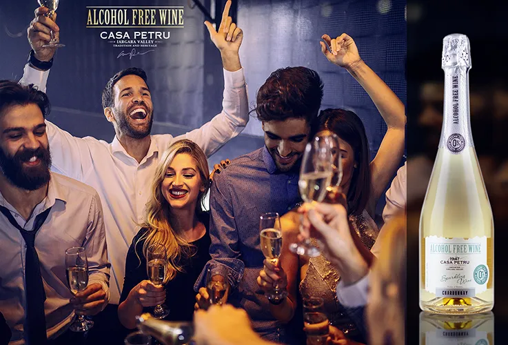 Casa Petru Alcohol Free Wine - особенное игристое к Новому Году