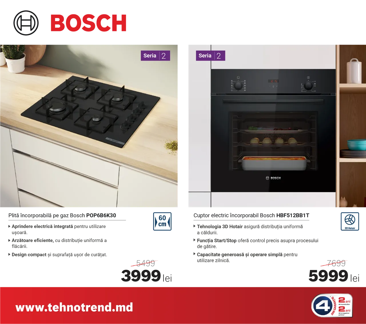 Bomba: Prinde valul reducerilor Bosch și economisește până la 7.000 lei