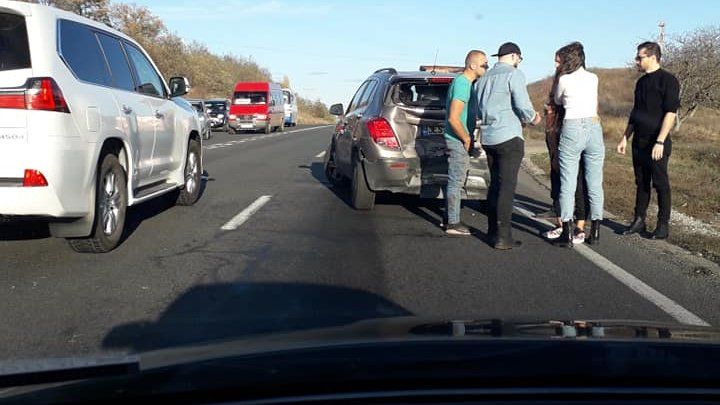 В Яловенах произошло ДТП с участием маршрутки