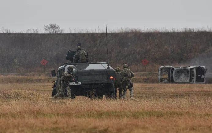 В Молдове продолжаются показательные учения с боевыми стрельбами на JCET-2023