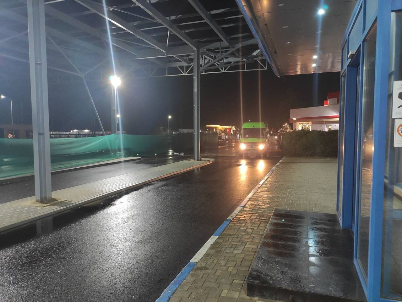 На КПП "Леушены" открылись две новые полосы для автобусов