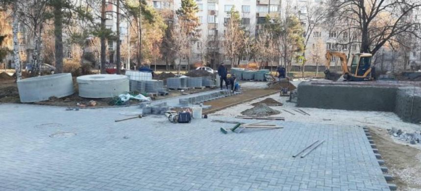 Столичный сквер на улице Титулеску будет благоустроен