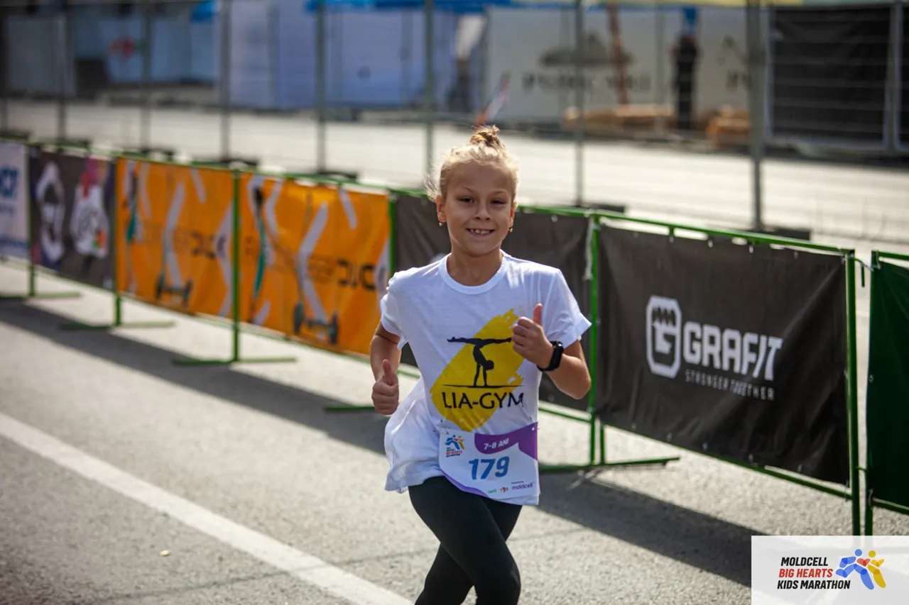 Chisinau Big Hearts Kids Marathon: Открой успех для своего ребенка