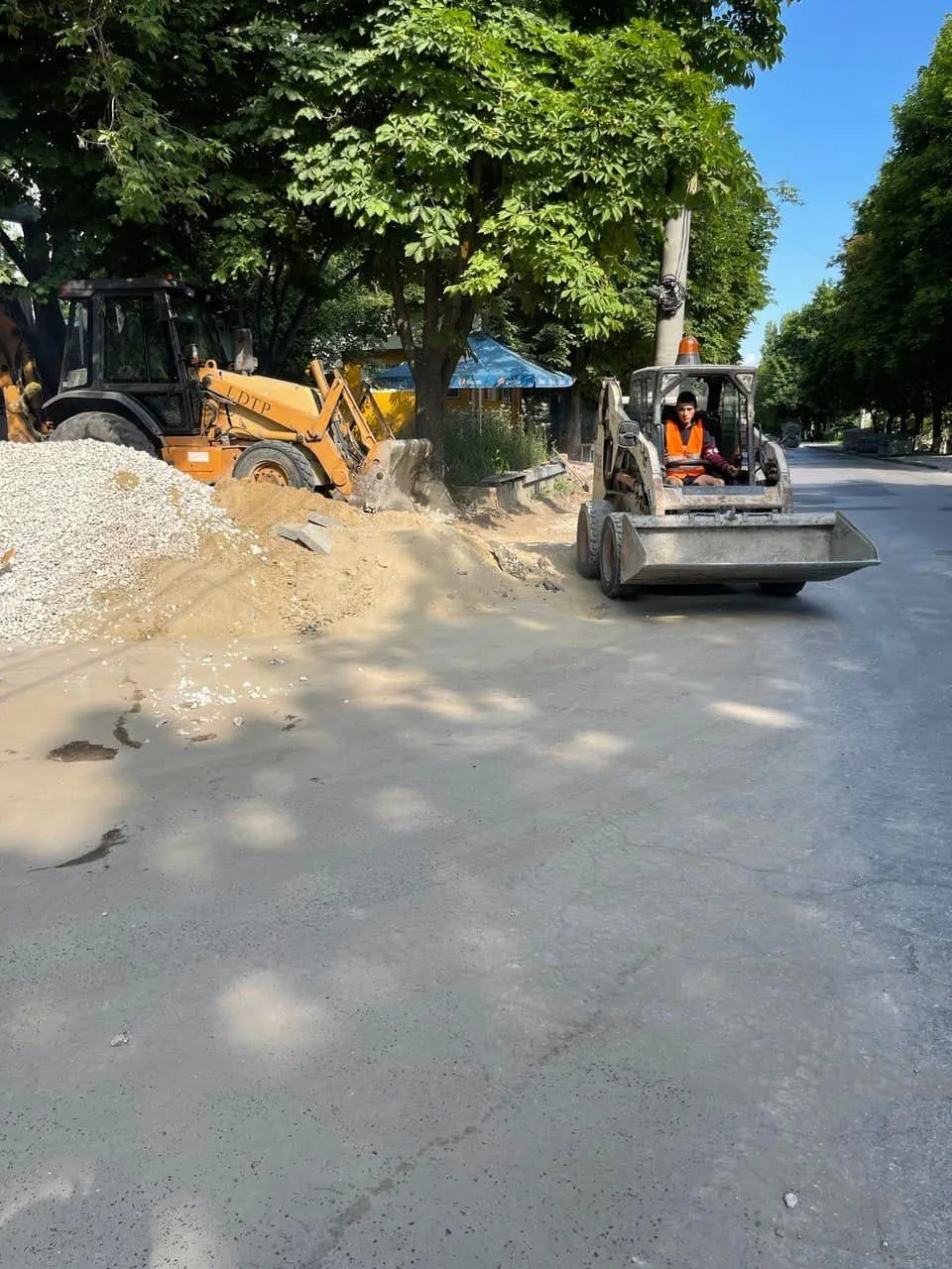 В Кишиневе продолжается реабилитация и обустройство улицы Короленко