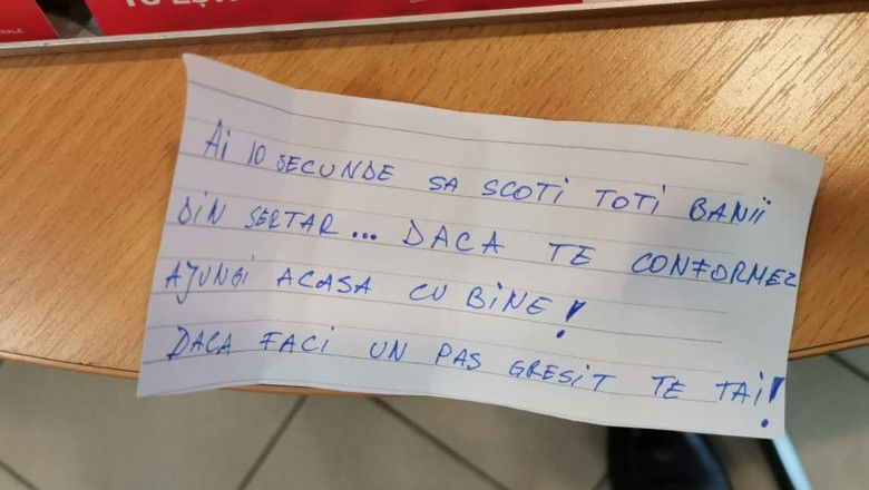 В Бухаресте мужчина ограбил банк прямо напротив полицейского участка