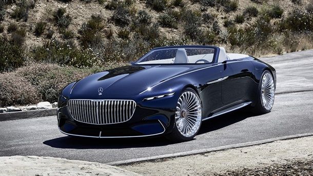 Mercedes показал 6-метровый люксовый кабриолет