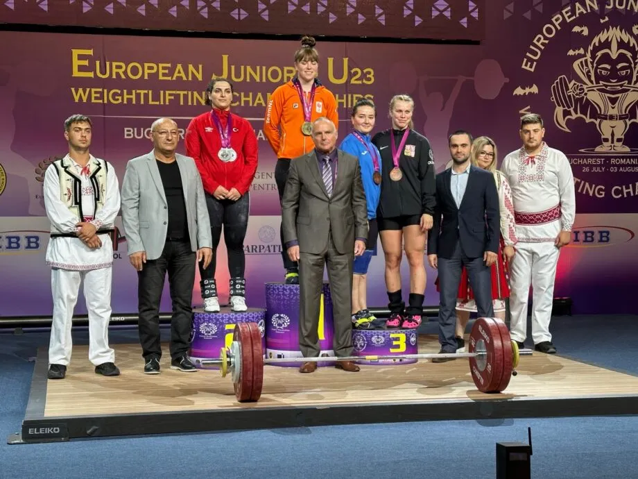 Тяжелоатлетка из РМ Анастасия Кыльчик завоевала бронзу на чемпионате Европы