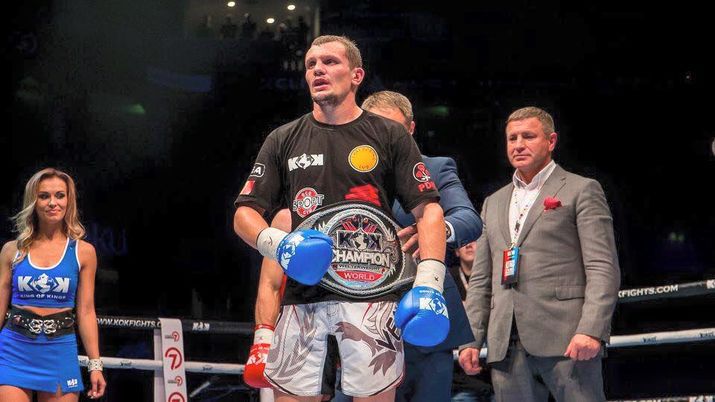 Молдавский боец защитил титул чемпиона К1 на турнире КОК в Эстонии