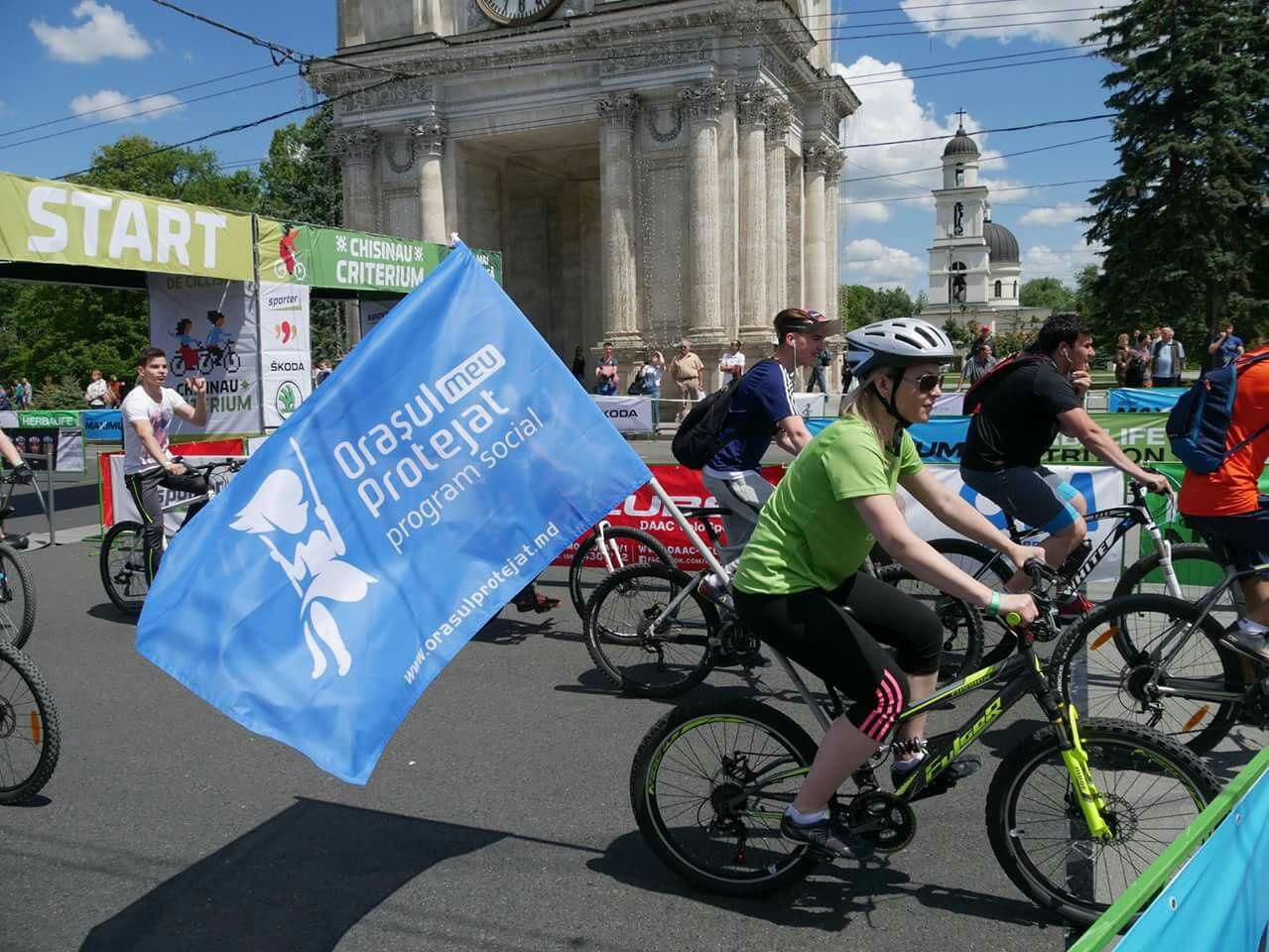 Orașul Meu Protejat принял участие в велозаезде Chișinău Criterium