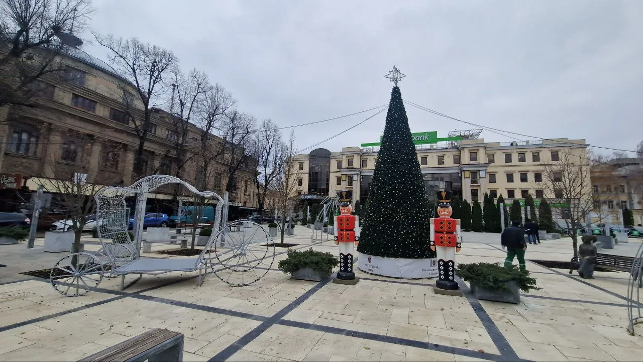 Кишинев преображается: в городе царит праздничная атмосфера