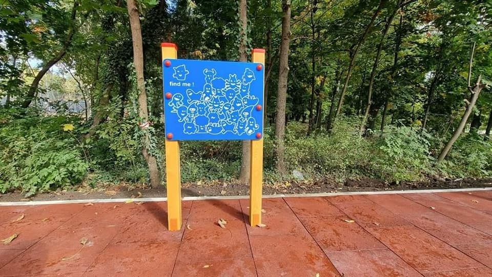 В Кишиневе установили игровой комплекс для детей с особыми потребностями