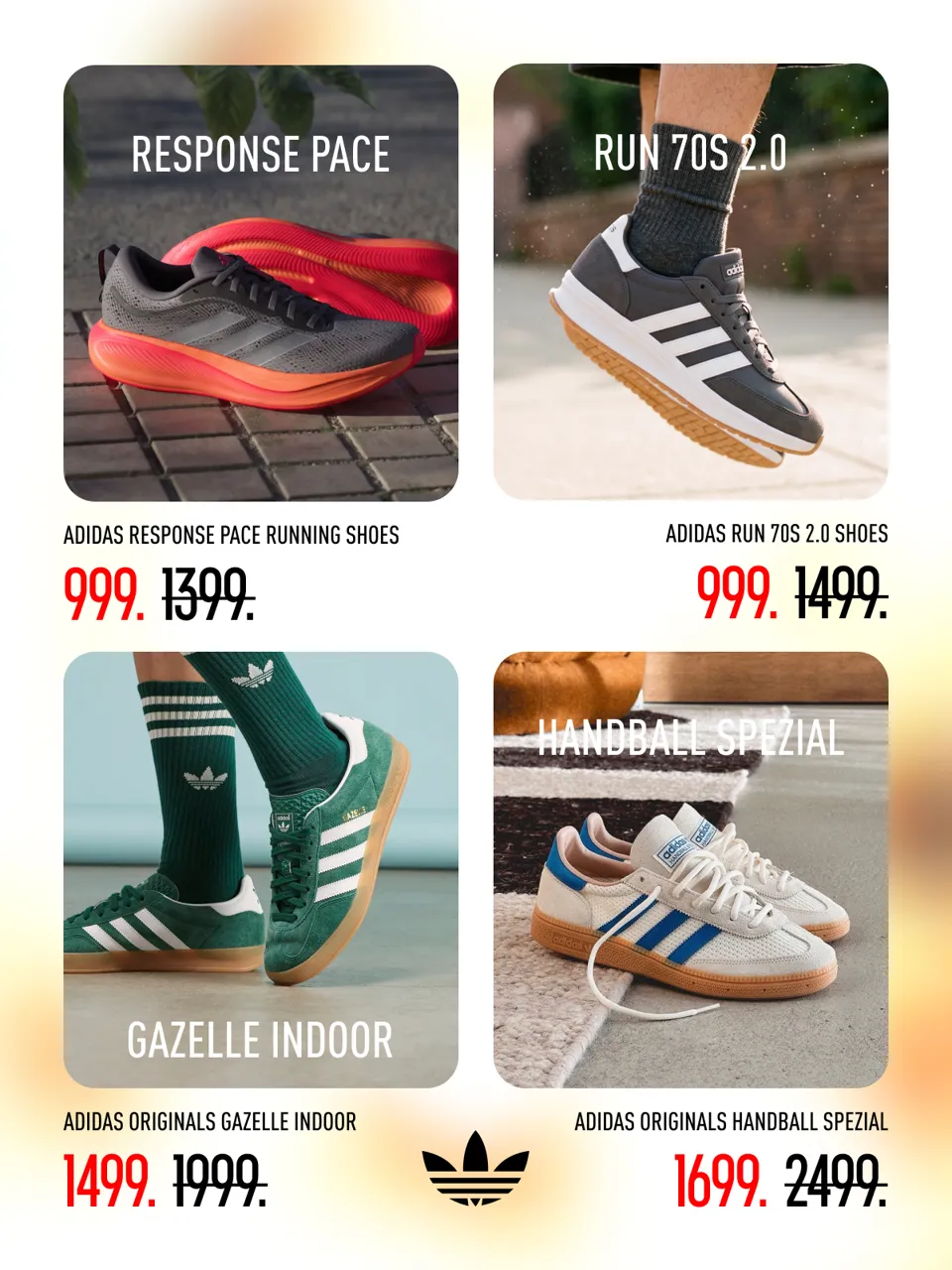 Adidas: Готовые образы со скидками до 50%