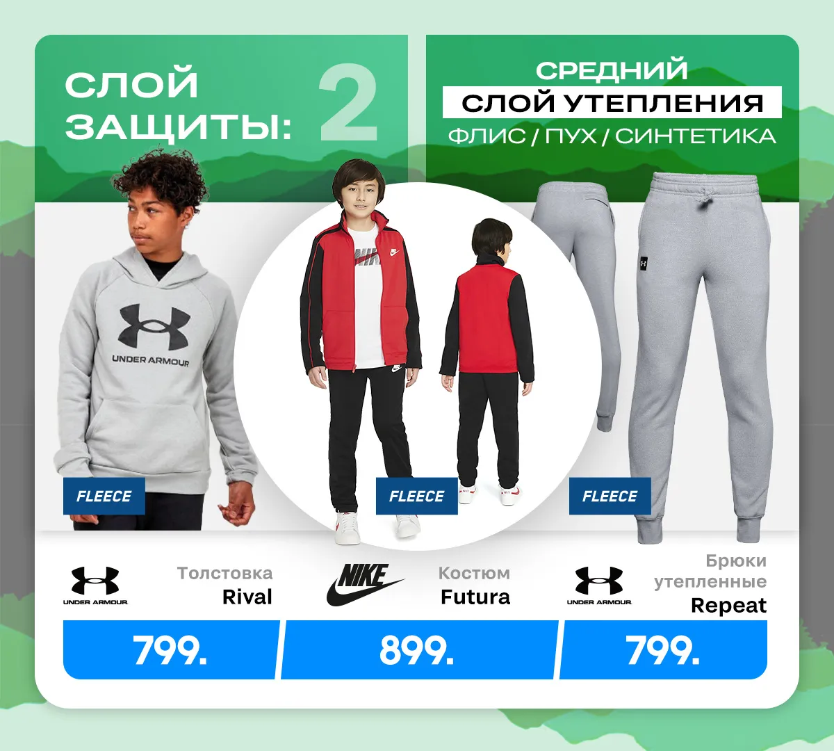 Sportlandia: Новинки, супер цены, бонусы – утепляйся по полной