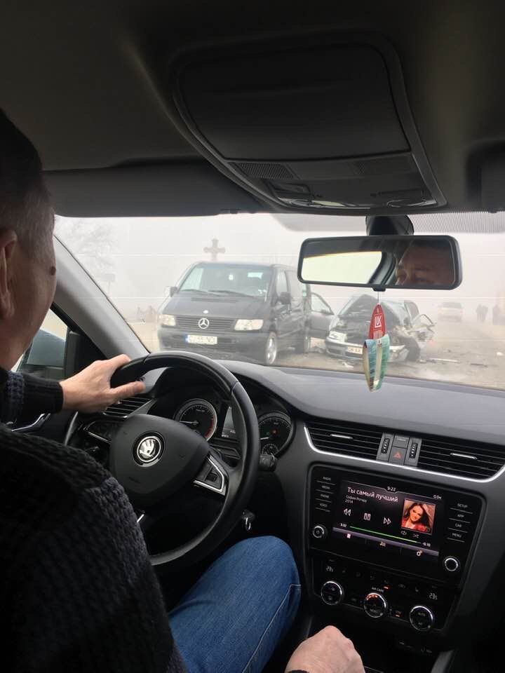 В Сынжерейском районе произошло ДТП с участием 3 автомобилей