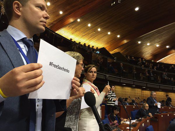 Булига и Зотя потребовали в ПАСЕ освобождения Савченко