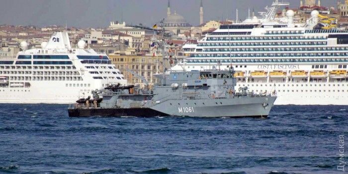 В Черное море вошла минно-тральная группа кораблей НАТО
