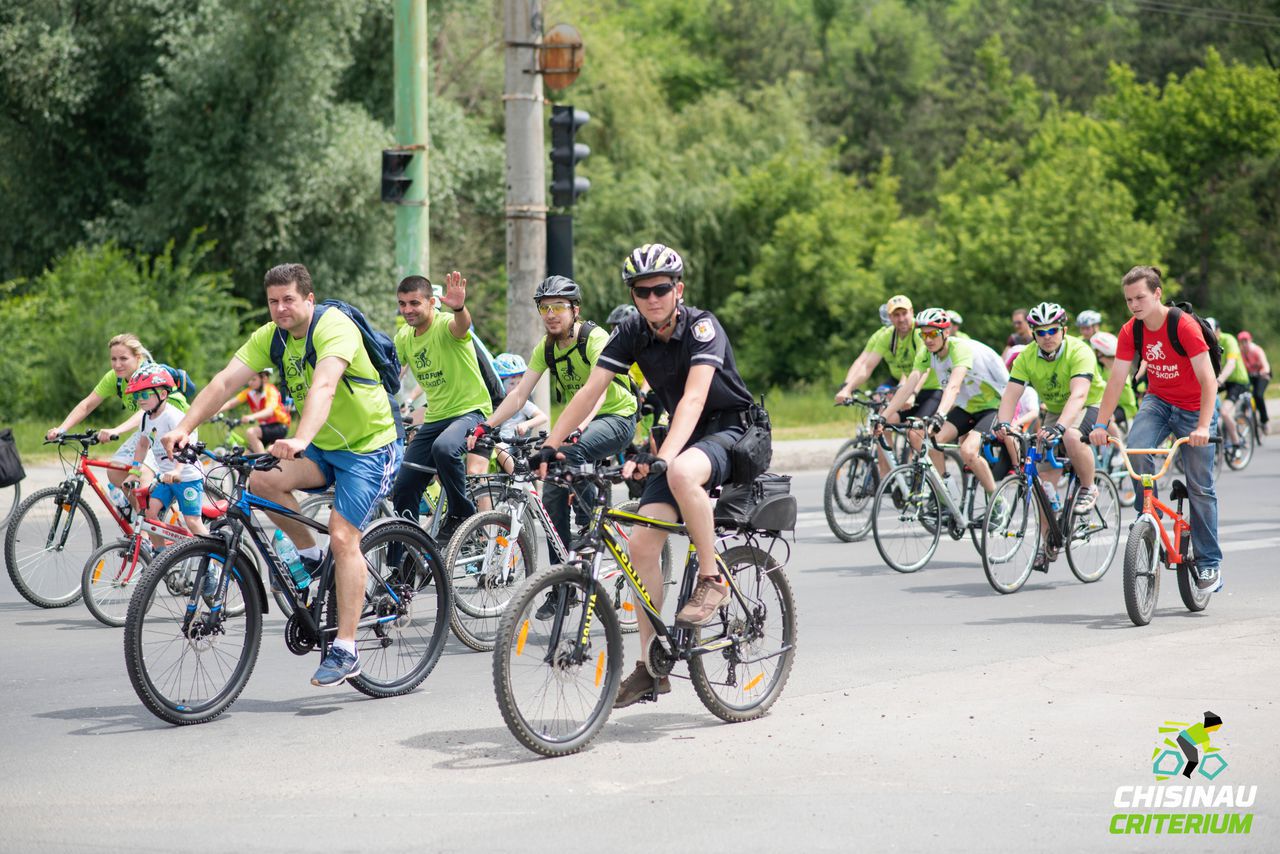 5000 человек проехали Velo Fun by Skoda по главным улицам Кишинева