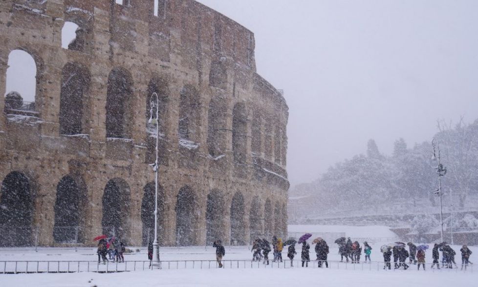 Europa, sub zăpadă: imagini superbe cu obiective turistice celebre acoperite de nea