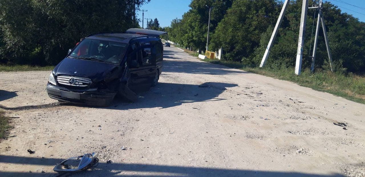 В Пашканах вследствие ДТП пострадал трёхмесячный ребёнок и его мать