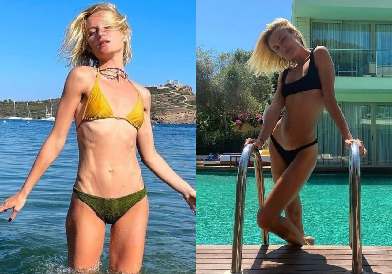 Полина гагарина фото до и после похудения рост вес