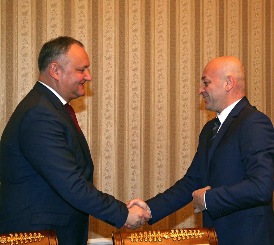 Игорь Додон провел встречу с делегацией Госдумы РФ