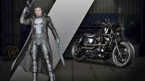 Harley-Davidson и Marvel представили супергеройские мотоциклы