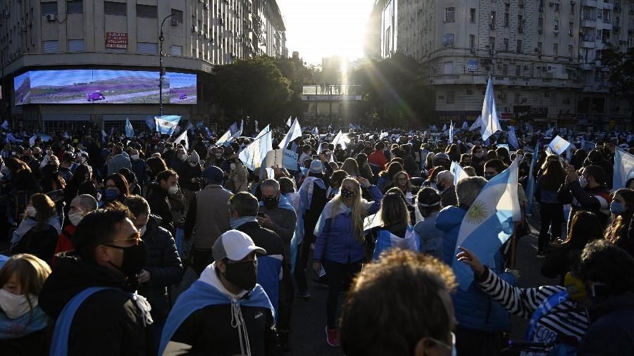 В День независимости Аргентины в стране прошли протесты против карантина