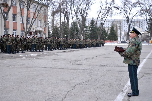 Ряды национальной армии пополнились 600 новобранцами
