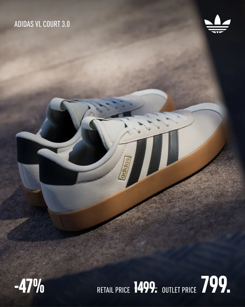 Осень в стиле adidas: Куртки, худи и кроссовки по outlet-ценам в Port Mall