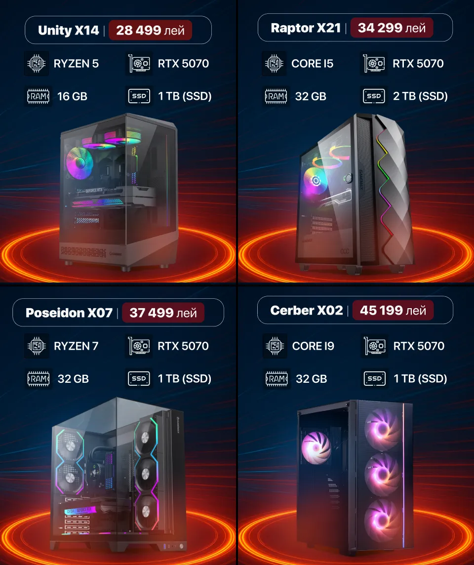 Xstore.md: Видеокарты RTX 5000 — мощность без компромиссов