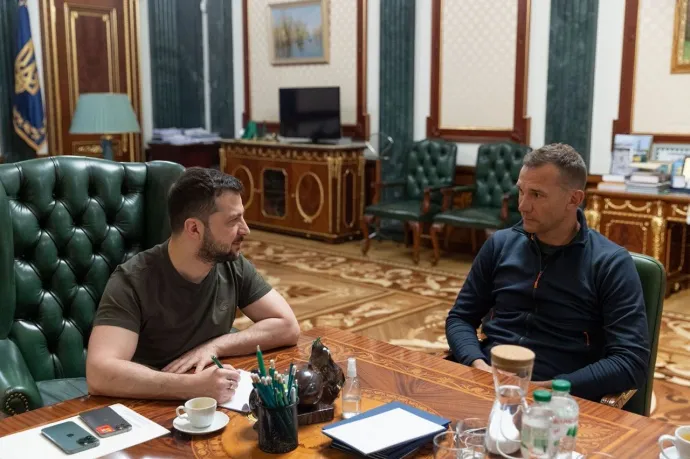 Андрей Шевченко будет представлять платформу по сбору средств для Украины