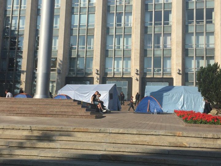 Демократы проведут акцию протеста в центре Кишинева