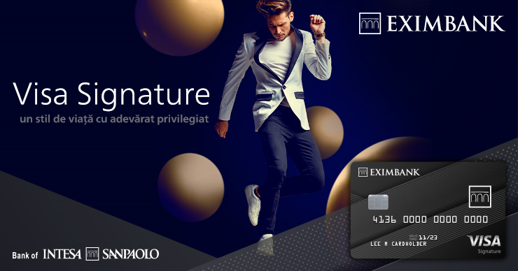 Eximbank: Visa Signature – по-настоящему привилегированный образ жизни