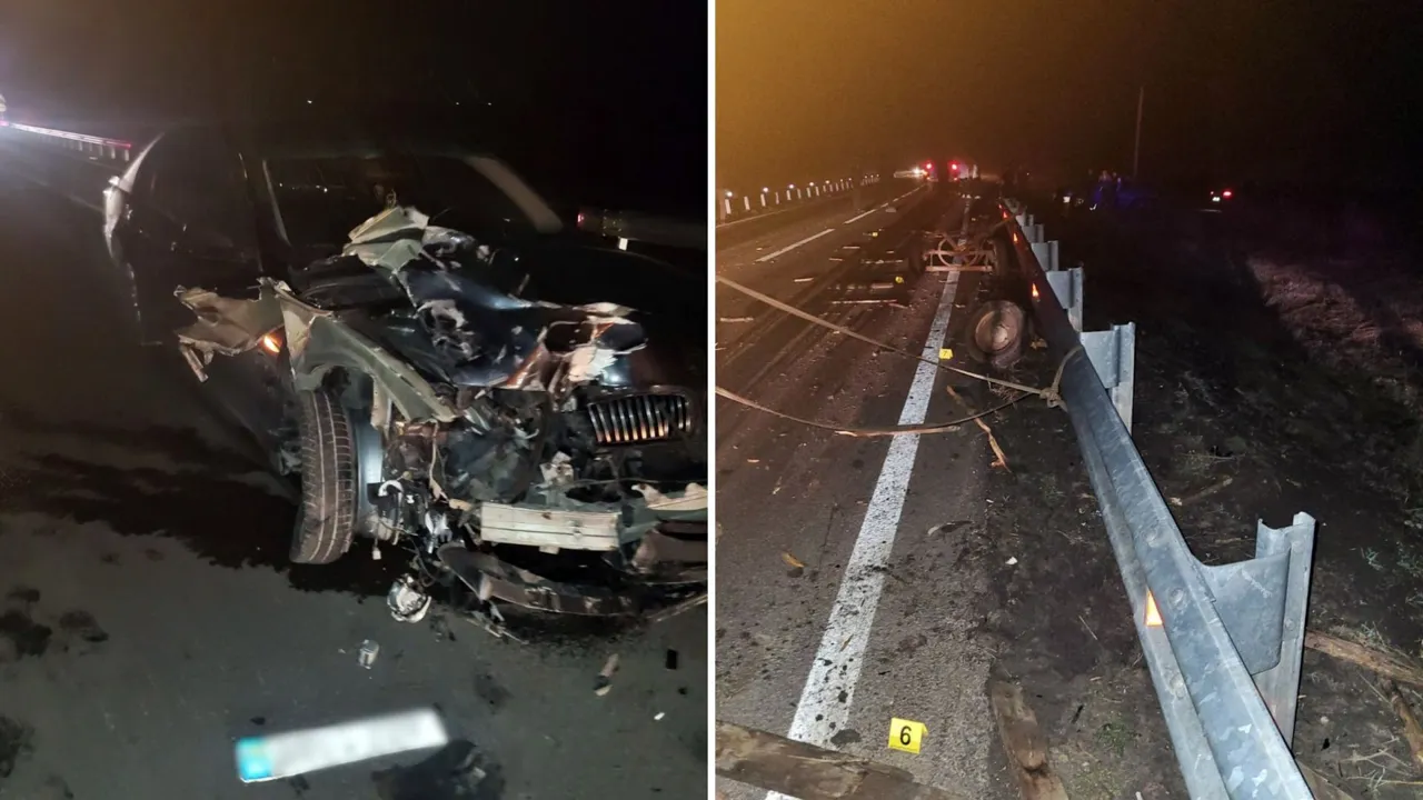 В Теленештском районе водитель BMW врезался в телегу: погиб 15-летний подросток